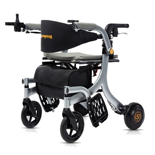 Sinceborn 4 in 1 Electric rollator - Versatile Mobility Aid with Seat